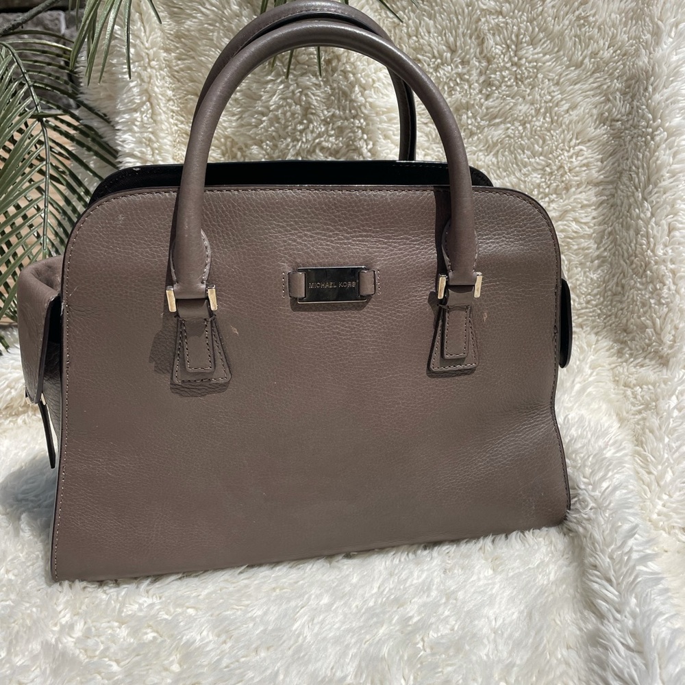 Michael Kors Gia Leather Satchel